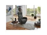 Sit & More Drehstuhl , Anthrazit , Textil , Sternfuß , 71x110x82 cm , Goldenes M, Oeko-Tex® Standard 100, Made in Europe, DGM-Klimapakt , Sitzfläche 360° drehbar, gepolsterte Armlehnen , Büromöbel, Bürostühle, Drehstühle