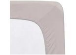 Florella Spannleintuch , Beige , Textil , 180-200x200-220 cm , Oeko-Tex® Standard 100, Oeko-Tex® Made IN Green , Rundumgummi, bügelfrei, für Wasserbetten geeignet, rutschfest auf der Matratze, Spezialgummi für unermüdliche Elastizität, weich und anschmiegsam, formstabil und langlebig, perfekter Sitz, spielend leicht zu überziehen, besonders dehnbar, absolut faltenfreier Sitz, allerhöchster Komfort