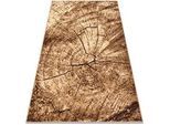 rugsX Teppich Morad 120/170 cm , Beige , Textil , Rechteckig , 120x170 cm , Teppiche & Böden, Teppiche