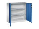 C+P Werkzeugschrank Acurado, 1200x1200x400mm, 7035/5010 ; C + P Möbelsysteme (8530-000|S10161)