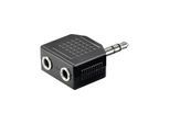 Pro Audio adapter 2xMiniJack F - MJ M