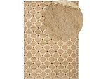Teppich KALEKOY Beige 160 x 230 cm Jute