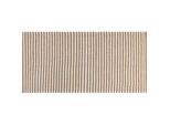 Teppich SOFULU Braun 80 x 150 cm Baumwolle