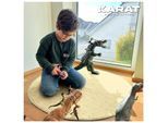 Karat homeliving Kinderspielteppich Crocodile Rund Creme