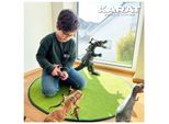 Karat homeliving Kinderspielteppich Crocodile Rund Grün