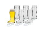 Stölzle Lausitz Biergläser Stiefel 1000 ml 6er Set