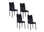 HTI-Living Stuhl Denton Velvet 4er-Set