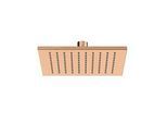 Herzbach LIVING SPA Slim-Regenbrause 11.600200.2.39 200x200 mm, Kupfer Stahl