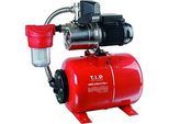 T.I.P. HWW 1000/25 Plus F Hauswasserwerk - Edelstahl 31144, mit Vorfilter, 3.300 l/h, 46 m Förderhöhe, 800 W, 22l Druckkessel
