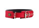 Hunter Halsband Neopren Reflect rot/ schwarz 65 cm