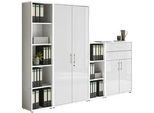 Aktenschrank Office Edition Sw Set 22 Weiß