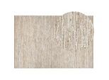 Teppich BARKHAN Beige 200 x 300 cm Baumwolle