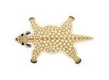 Kinderteppich YONA Beige 100 x 160 cm Wolle