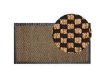 Teppich GERCE Beige 80 x 150 cm Jute