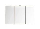 Spiegelschrank Florida Eichefarben mit LED