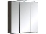 Spiegelschrank Cardiff mit Drehtüren ca. 60x64 cm Grau