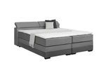 Boxspringbett Sevilla Grau ca. 140x200cm