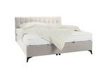 Boxbett in Beige ca. 180x200cm