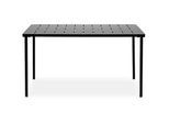 Idimex Gartentisch Azalea , Schwarz , Metall, Metall , Mode , 140x75x80 cm , Gartenmöbel, Gartentische, Gartentische