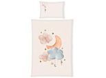 Herding Babybettwäsche , Multicolor , Textil , Wolken , 100x135 cm , Oeko-Tex® Standard 100 , pflegeleicht, hautfreundlich, angenehm wärmend, schadstoffgeprüft , Schlafen, Babytextil-Kollektionen