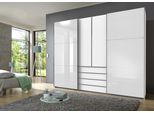 Schwebetürenschrank WIMEX "Magic by fresh to go", weiß (weiß, außentüren weißglas), B:300cm H:236cm T:65cm, Schränke, Schwebetürenschrank