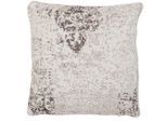 Dekokissen KAYOOM "Nostalgia Pillow", grau (anthrazit), B:45cm L:45cm, Baumwolle, Polyester, Dekokissen_Sitzkissen_Kissenhüllen