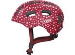 Kinderfahrradhelm ABUS "YOUN-I 2.0" Gr. M, rot (cherry heart), Helme, Kinder, M Kopfumfang: 52cm - 57cm