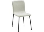 Stuhl Nele Beige Leinenoptik Gepolstert