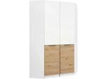 Begehbarer Eckschrank Max-Extra Weiß