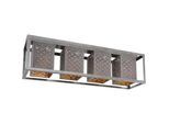 Deckenleuchte Thomas in Silberfarben max. 25 Watt Deckenlampe