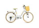 Da Capo Citybike , Gelb, Weiß , Metall , 180x70 cm , female , Freizeit & Co, Sport & Fitness, Fahrräder, Citybikes