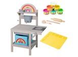 Roba Matschküche roba x Play-Doh , Grau , Holz , 65x35 cm , FSC Mix , Outdoor Spielzeug
