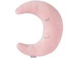 Roba Nackenkissen Mond rosa , Rosa , Textil , 25x8 cm , Schlafen, Babybettausstattung, Babydecken & Babykissen, Babykissen