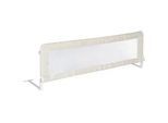 Bettschutzgitter in Beige ca. 135x40cm
