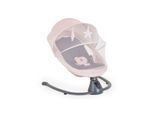 Cangaroo Babywippe elektrisch Zara Schaukelfunktion, Musik, Timer, Moskitonetz rosa