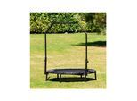 Chipolino Kindertrampolin Fit 94cm Fitness-Trampolin Haltestange wetterbeständig schwarz