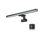 CSL LED Monitorlampe, Bildschirmlampe mit Fernbedienung, Schreibtischlampe, Screenbar, 8W, Monitor Lampe, mehrere Helligkeitsstufen, 3 Lichtfarben