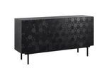 Sideboard Roma ca. 150x78 cm MDF Schwarz