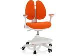 Jugenddrehstuhl Kid Wing ca.56x88x52cm Orange,Weiß