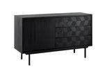 Sideboard Roma ca. 131x77 cm MDF Schwarz