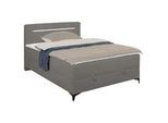 Boxbett Jerry Graphitfarben ca. 140x200cm