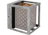 Wandleuchte Thomas in Silberfarben max. 25 Watt Wandlampe