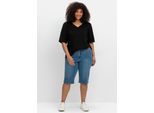 Sheego Jeansbermudas, (1 tlg.)