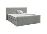 Boxspringbett Josie B Grau ca. 180x200cm