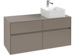 Villeroy & Boch Waschtischunterschrank Collaro C043B0 1200x548x500mm m. Bel. 4 Ausz. Waschtisch re T C043B0VM