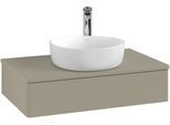 Villeroy & Boch Waschtischunterschrank Antao L08_5 800x190x500mm mit Beleuchtung mit Struktur FK/AP: L08150HG