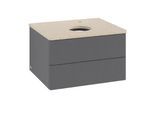 Villeroy & Boch Waschtischunterschrank Antao K18_5 600x360x500mm mit Struktur FK/AP: GK/3 K18153GK