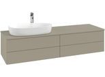 Villeroy & Boch Waschtischunterschrank Antao L26_5 1600x360x500mm mit Beleuchtung FK/AP: HG/0 L26050HG
