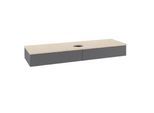 Villeroy & Boch Waschtischunterschrank Antao K14_1 1600x190x500mm mit Struktur FK/AP: GK/3 K14113GK