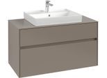 Villeroy & Boch Waschtischunterschrank Collaro C019B0 1000x548x500mm m. Bel. 2 Ausz. Waschtisch mitt C019B0VR